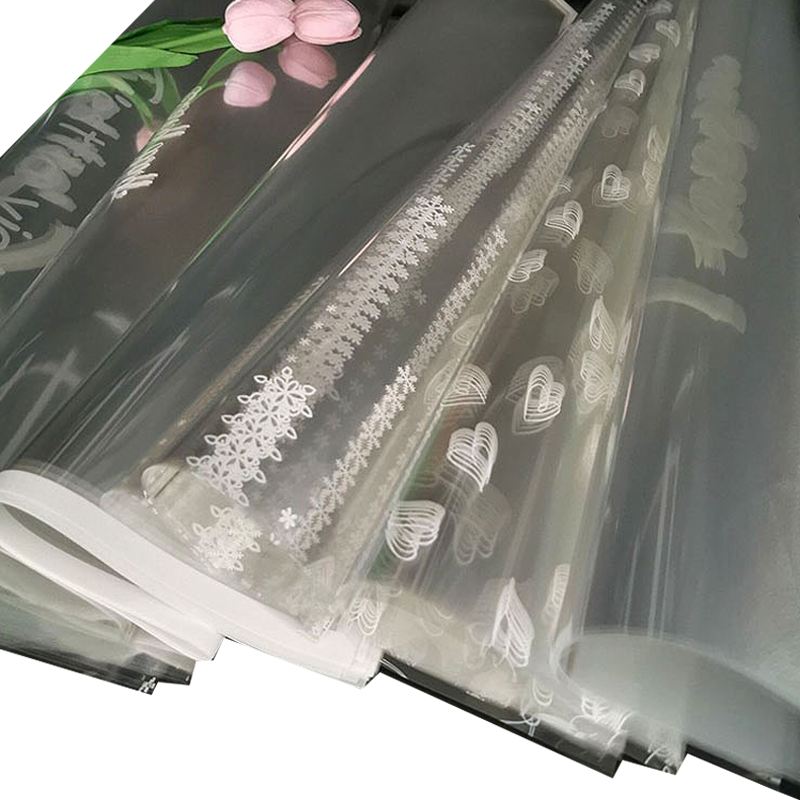 透明OPP玻璃防水纸节日加厚塑花艺材料