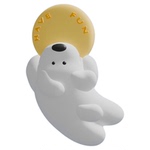 小狗带你玩飞盘 | 原创小狗可爱治愈车挂扩香石香薰石膏挂件礼物