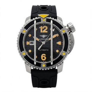 硬汉硬汉大表盘男表专业潜水表300米防水游泳全自动机械夜光进口