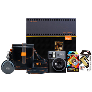 富士instax mini41新经典礼盒含拍立得相纸复古相机mini40礼物