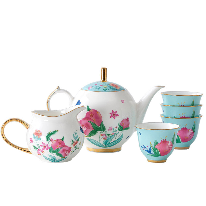 华光国瓷骨瓷茶具套装高档礼品