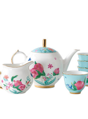华光国瓷骨瓷茶具套装高档礼品