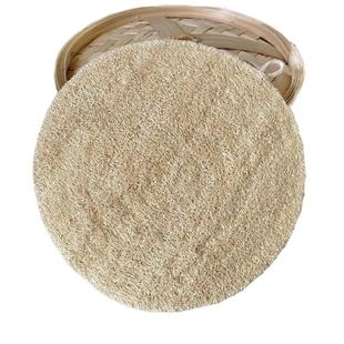 丝瓜络蒸笼垫子新款不粘蒸布易清洗蒸垫耐用圆形屉布丝瓜瓤蒸笼布