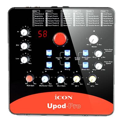 icon upod pro艾肯声卡直播唱歌手机专用外置电脑户外