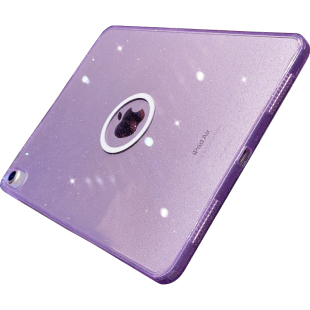 闪粉透明适用于iPad12/11平板保护套新款苹果ipadpro11寸磁吸圈mini7/6简约10/9轻奢全包防摔air8保护壳11寸5