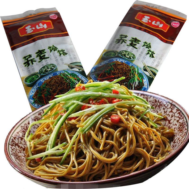 陕西特产蓝田玉山荞麦饸络袋装