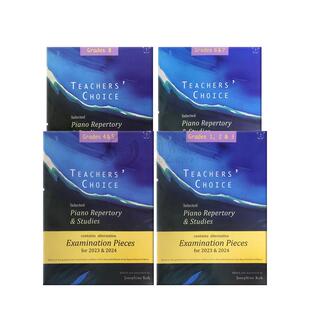 约瑟芬 高 2023-2024年教师英皇钢琴备选曲目 自选曲 一至八级 共四册 原版乐谱书 Josephine Koh Teachers Choice Exam Pieces