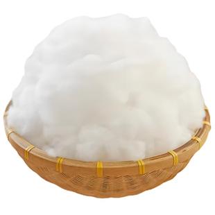 珍珠棉填充棉高弹纤维丝棉抱枕靠垫颗粒棉花填充物pp棉太空蓬松棉