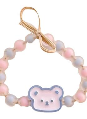 高弹力手链情侣小皮筋可爱发绳