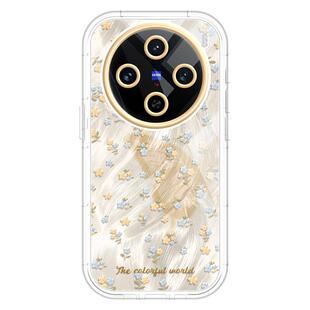 适用vivox100ultra手机壳女款100s保护套90硅胶s19全包80防摔iqoo12透明50新款30碎花vivo超好看neo10高级9软