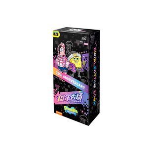 卡游海绵宝宝镭射票卡快乐启程周年秀场官方正版周边收藏票根小卡