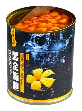 黑金海胆海胆罐头大罐禹博铭牌
