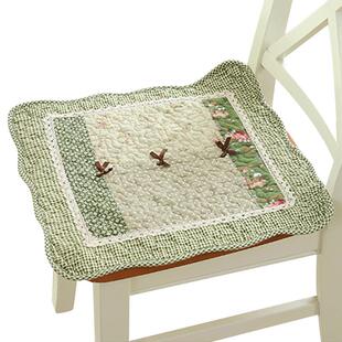 纯棉加厚四季坐垫椅垫坐垫餐椅垫布艺椅子垫办公椅子凳子座垫防滑