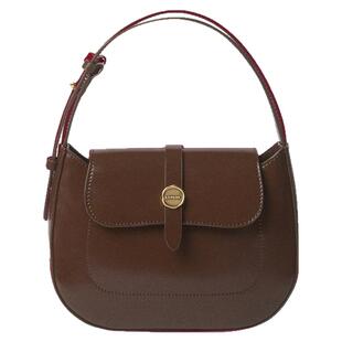 LEMEME韩国女士春季简约复古马鞍包女包手提包小方包MUSINSA