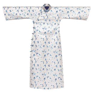 花繁蝶序丨一城风絮丨百蝶提花缎倒大袖宽松古法民国风长旗袍