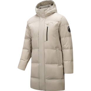 安踏六度芯羽绒 | 中长款防泼水羽绒服男子冬季保暖外套152617906