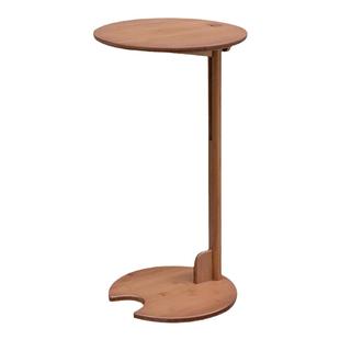 介璞弦月升降边几沙发小茶几落地客厅阳台简易用阅读架移动床边桌