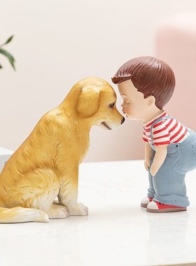 创意玄关桌面装饰品摆件卧室儿童房温馨家庭可爱摆设男孩生日礼物