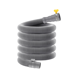 饭店灶台下水软管猛火灶下水导流管不锈钢波纹排水软管加厚耐高温