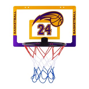室内篮球框可扣篮投篮架免打孔壁挂式儿童折叠家庭用篮球架小篮筐