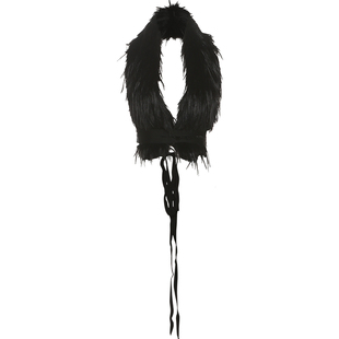 #Sisjuly#美式复古y2k潮酷gal 毛茸茸设计绑带性感镂空吊带背心女