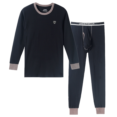 秋衣内穿贴身保暖男式潮流一套装