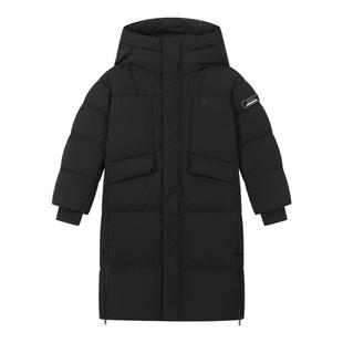 水孩儿亲子羽绒服三防儿童加长厚羽绒服男童宝女童厚鸭绒防寒服