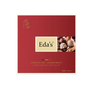 【自营】比利时进口Eda's艾达的世界松露夹心巧克力礼盒年货礼物