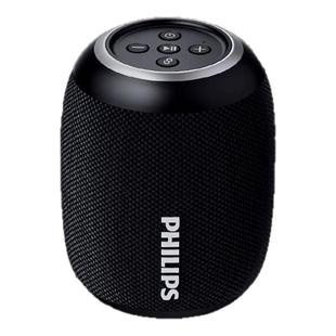 飞利浦TAS3109便携式蓝牙音响户外桌面超重低音炮小钢炮手机音箱