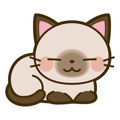 电动车装饰车贴可爱猫咪个性反光警示贴汽车车身反光贴纸创意遮痕