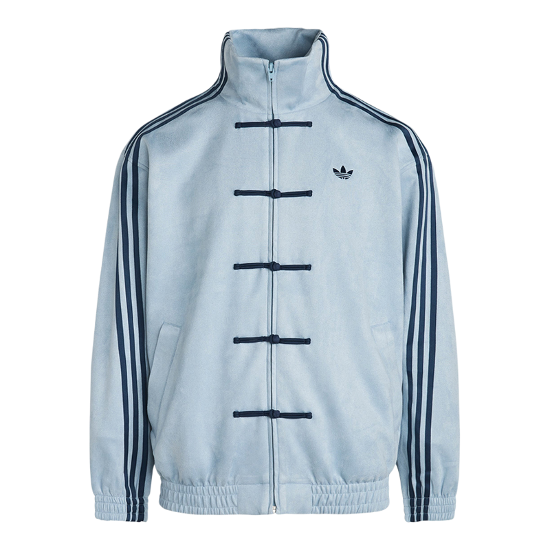 Adidas/阿迪达斯正品三叶草男女款新中式潮流柔软夹克KT3846
