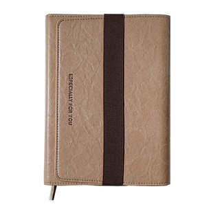 精致A6活页笔记本本子高颜值软皮商务记事本日记本A5手帐本手账本