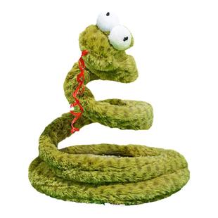 元気喵丨zeze弹簧蛇猫咪玩具逗猫神器弹力流苏自嗨解闷长杆猫用品