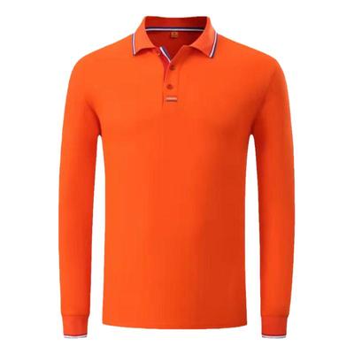 长袖t恤定制印字logo工作服男女