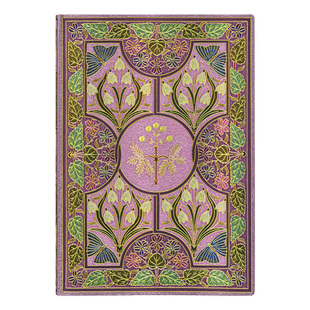 paperblanks佩兰克复古日记本笔记本本子缤纷诗意含羞草手账本高颜值手帐本生日礼物记事本女生学生文创