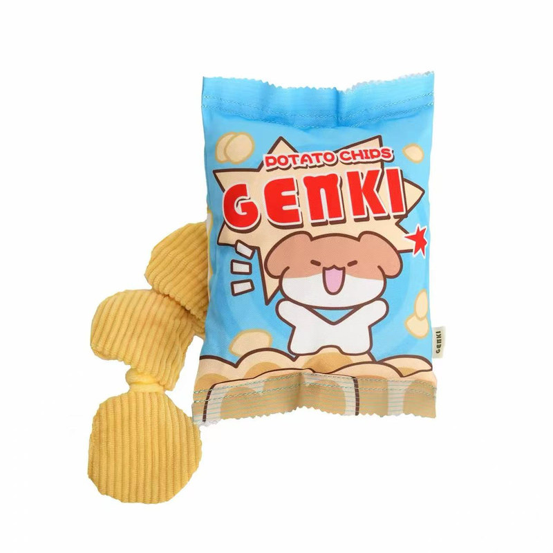 GENKI元気喵 薯片响纸藏食发声玩具