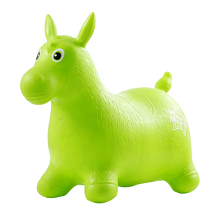 哈哈球跳跳马儿童宝宝防摔充气马玩具无异味一岁婴儿坐骑马摇摇马