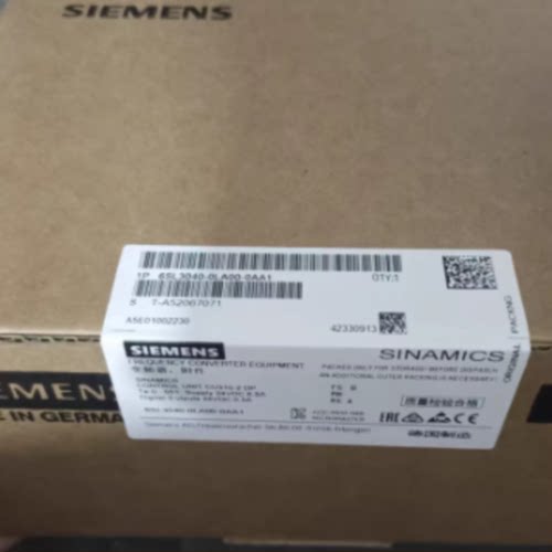 议价6SL3040-0LA00/OLAOO-0AA1/OAA1 S120控制单元CU310 DP带PROF