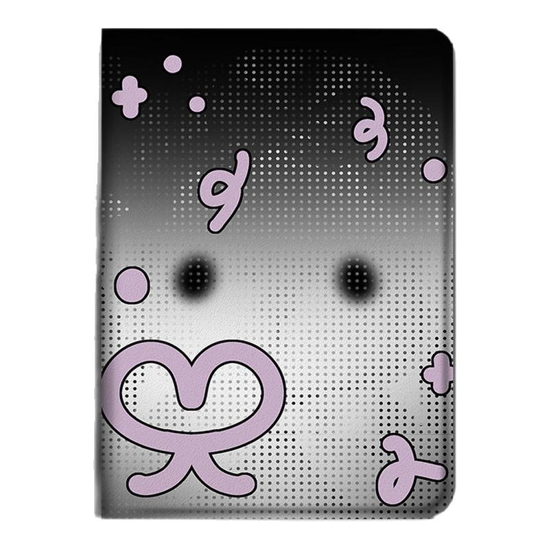 适用个性涂鸦苹果ipadpro卡通创意air7简约2025新款mini6第10代11寸2023版12.9三折式3带笔槽5平板4保护套壳