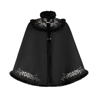 织造司原创宋制汉元素汉服[南枝]斗篷刺绣披肩外套旋裙半身裙秋冬