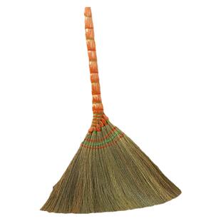 手工芒草扫把家用天然植物老式扫帚簸箕组合庭院户外清洁软毛笤帚