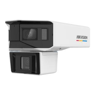 海康威视监控摄影头400万双目广角600万全彩枪球一体机3T647WDAP2