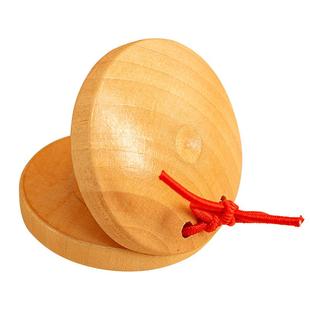 木质响板榉木奥尔夫打击乐器早教儿童音乐玩具哒哒舞板专业圆舞板