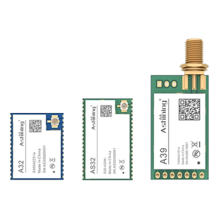 新一代低功耗小体积LORA模块433无线串口收模块发LLCC68/SX1278