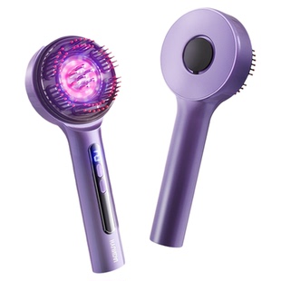 韩国红光电动头皮按摩健发梳防脱固发仪防脱头部经络理疗上药神器