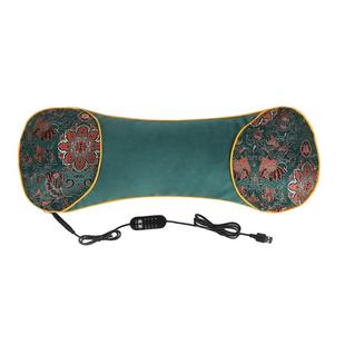 电加热艾草枕头护颈椎骨头枕助睡眠睡觉专用枕头热敷艾灸枕颈椎枕