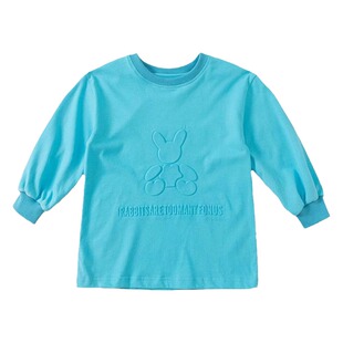 女童卫衣秋季儿童连衣裙中长款韩版洋气直筒裙宽松女宝宝T恤裙潮