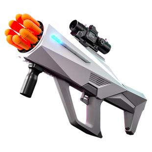 儿童玩具八连发榴弹炮发射器火箭炮可发射导弹军事模型男孩仿真小