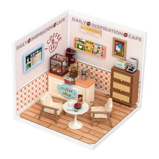 rolife若来超级世界益智积木拼装玩具模型diy小屋儿童生日礼物