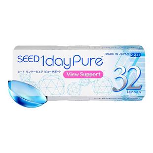 SEED实瞳渐进多焦点近视隐形眼镜日抛近视透明小直径非月抛32片